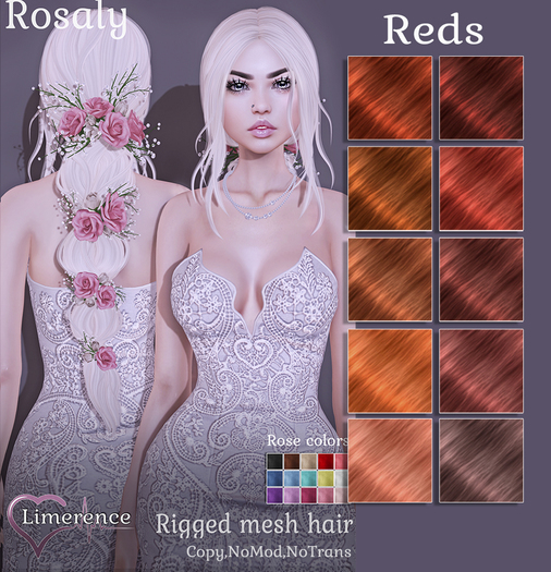{Limerence} Rosaly hair-Reds
