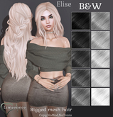 {Limerence} Elise hair-B&W