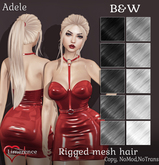 {Limerence} Adele hair-B&W