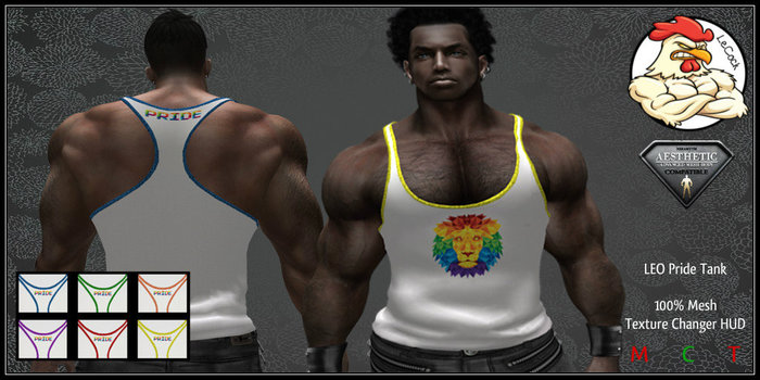 LeCock - AESTHETIC LEO Pride Tank