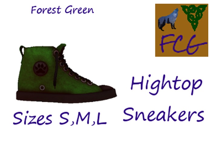 High Tops Forest Green
