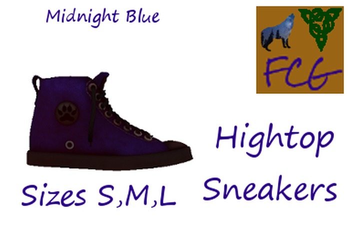 High Tops Midnight Blue