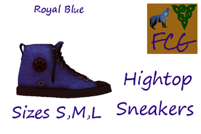 High Tops Royal Blue