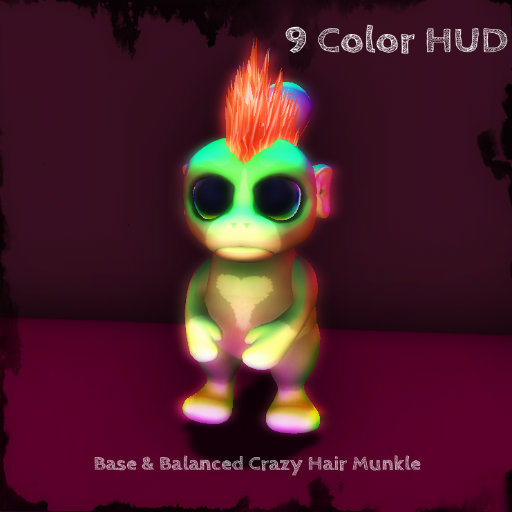 Base & Balanced Crazy Hair Munkle