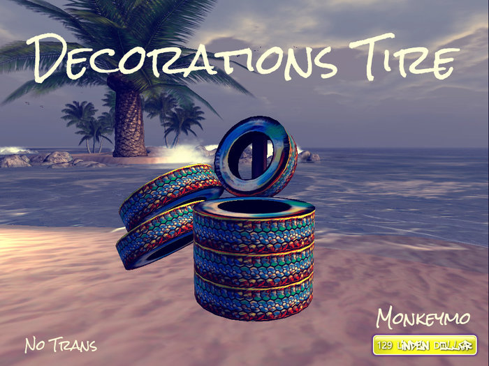 Decorations Tire  - Monkeymo