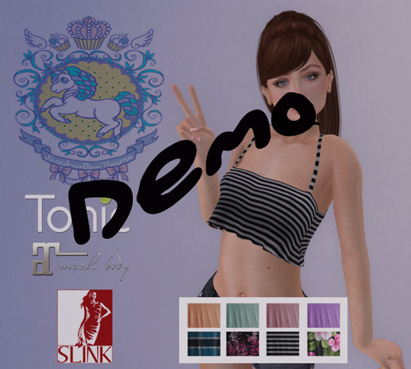 .:MU:. Summer Crop Top Demo [wear me]