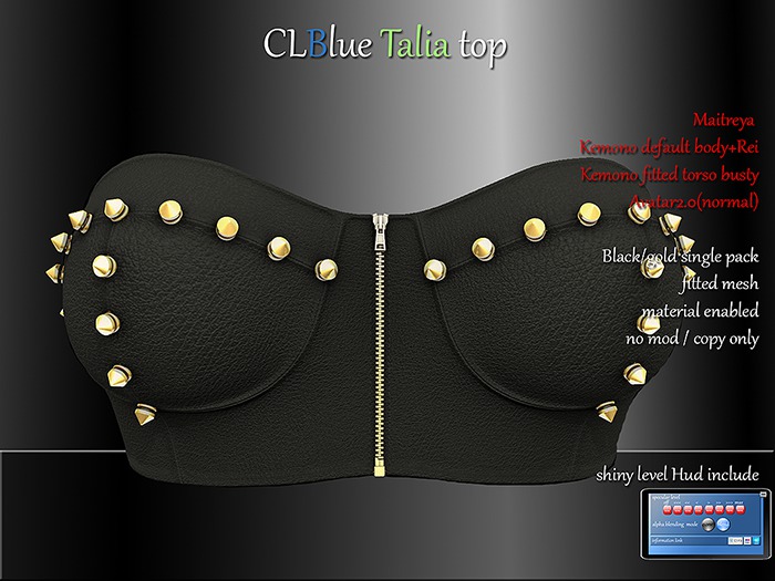 CLBlue-Talia top