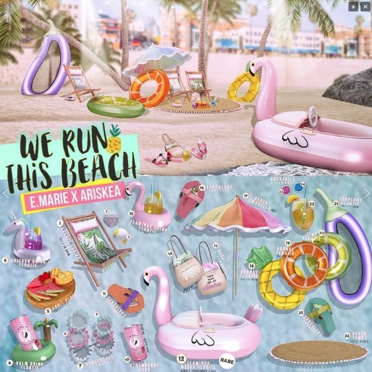 e.mariexAriskea // We Run This Beach - Glasses Mint