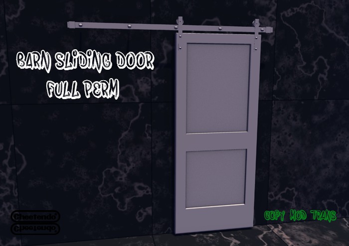 [BxG] Barn Sliding Door   (Boxed)