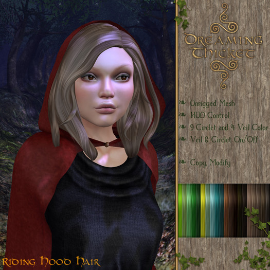 Dreaming Thicket - Riding Hood Hair - Earthlight
