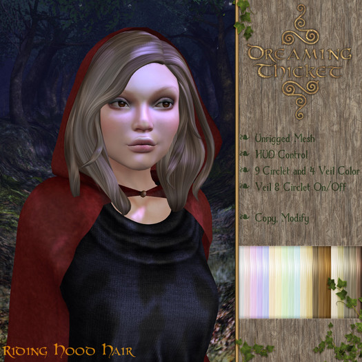Dreaming Thicket - Riding Hood Hair - Starlight