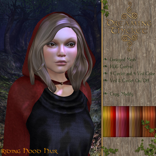 Dreaming Thicket - Riding Hood Hair - Sunlight