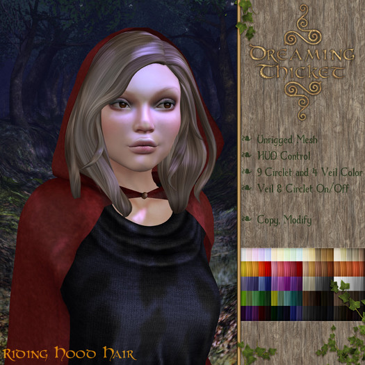 Dreaming Thicket - Riding Hood Hair - Fatpack