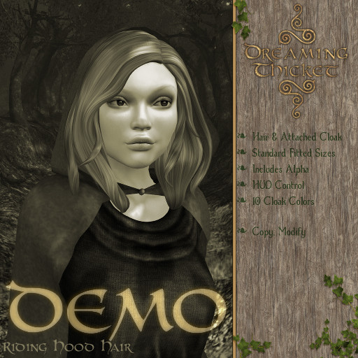 Dreaming Thicket - Riding Hood Hair - DEMO