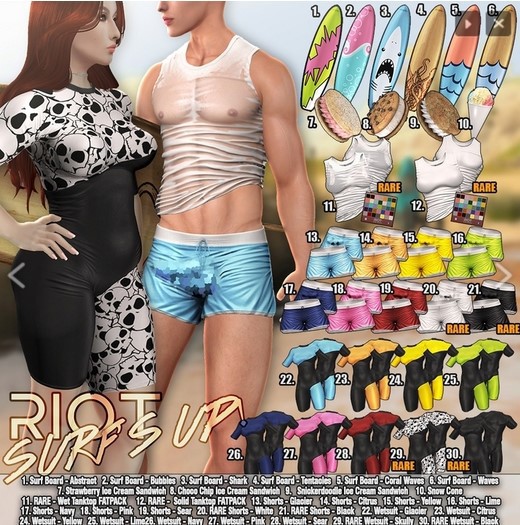 24. RIOT / Surfs Up Westuit - S.Gianni Yellow