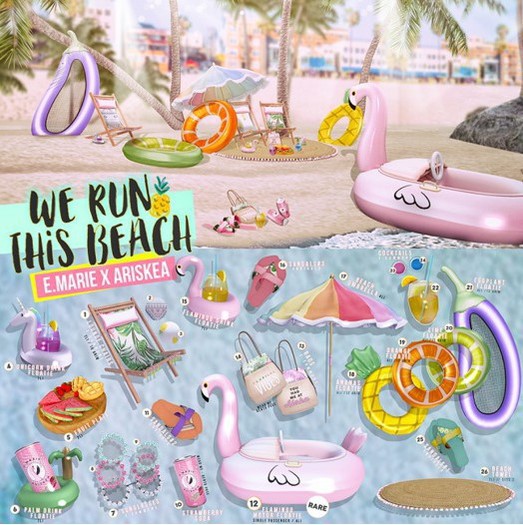 e.mariexAriskea // We Run This Beach - Glasses Mint