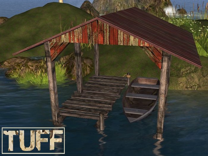 [TUFF] Boathouse - Wooden Rowboat HD Rezzer