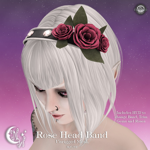 *NW* Rose Head Band