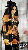 [rQ]Fuzzy~Onyx (Long Flexi Hair)