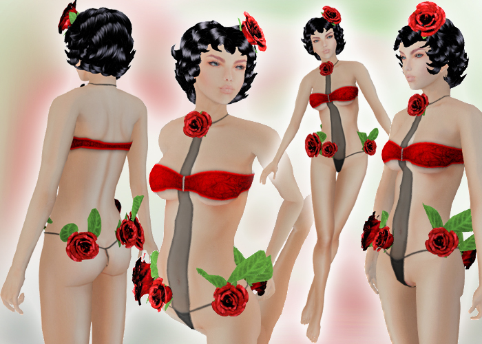 *Heart* Red Rose Outfitt - Petitte avatar