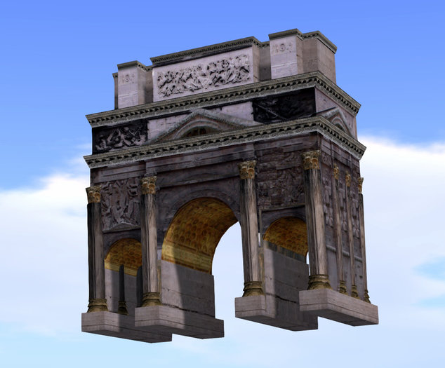 Arc Triomphe Orange Auguste Germains