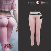 Legal Insanity - Lana peach leggings