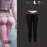 Legal Insanity - Lana black leggings