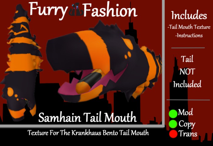 ~FF~ Tail Mouth Mod - Samhain