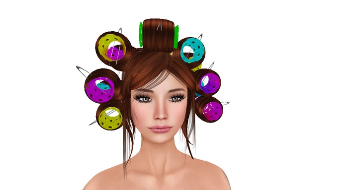 *NJoy* Da curlers amber hair