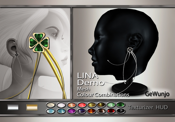 GeWunjo : LINA earrings DEMO