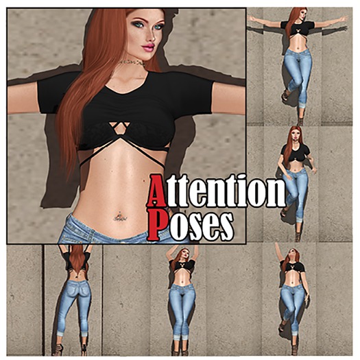 Attention Poses - Heather 5 Pose Pack (ADD ME)