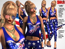 **JULLY V2 INDEPENDENCE DAY STYLE COMPLET OUTFIT **