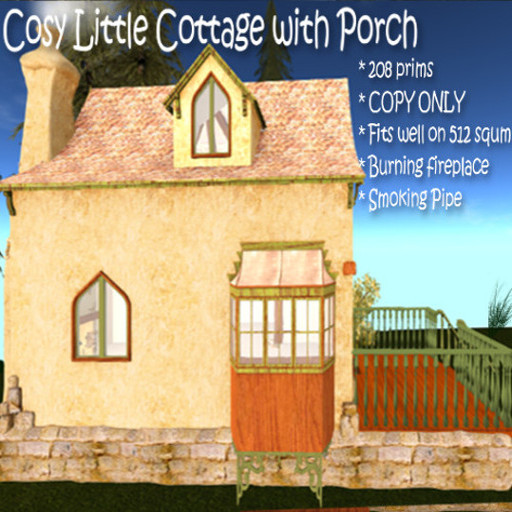 Cosy Little Cottage w/ Porch -- DEMO VERSION