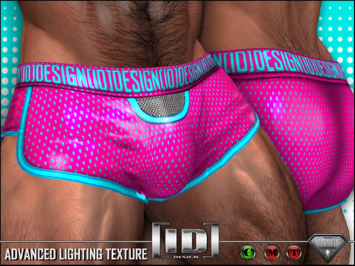 [ ID ] Air Pink & Aqua Short for (NIRAMYTH) - AESTHETIC