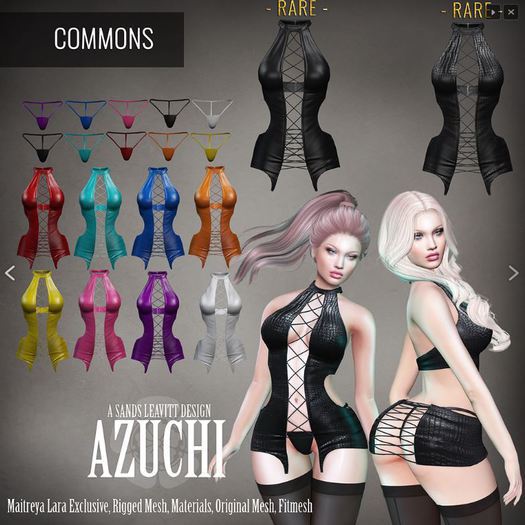 [Azuchi] Dani Panties *Maitreya* Blue