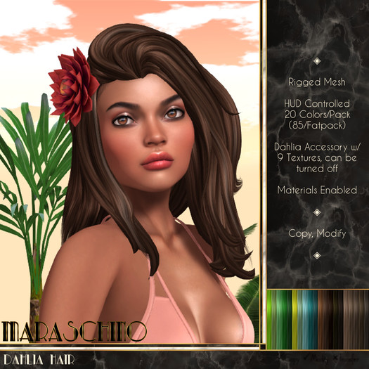 Maraschino - Dahlia Hair - Earthlight