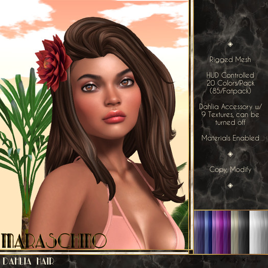 Maraschino - Dahlia Hair - Moonlight