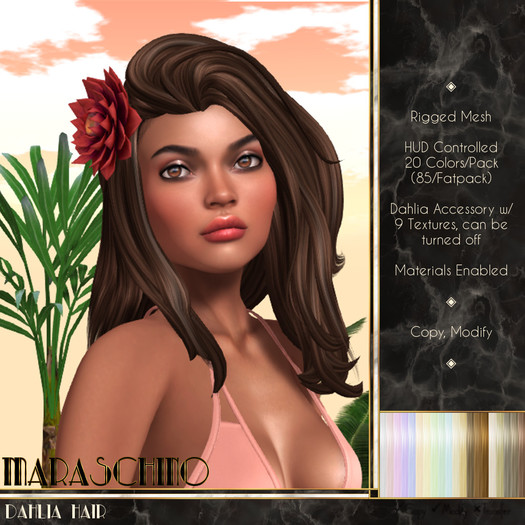 Maraschino - Dahlia Hair - Starlight