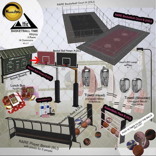 ATTIC x [Moonstone] - Lunch Box Red