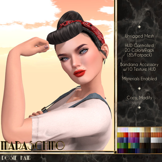 Maraschino - Rosie Hair - Fatpack