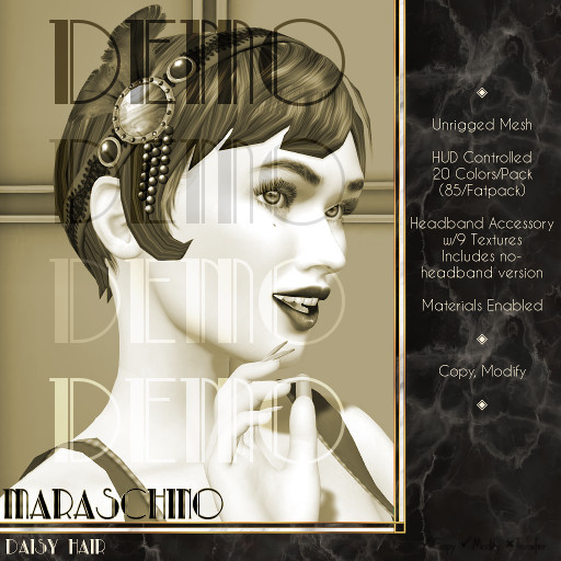 Maraschino - Daisy Hair - DEMO