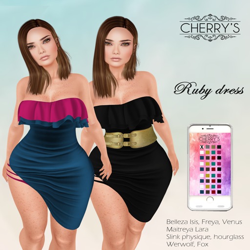 Cherry's - Ruby dress