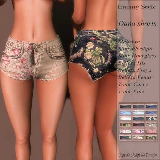 Enemy Style: Dana Shorts