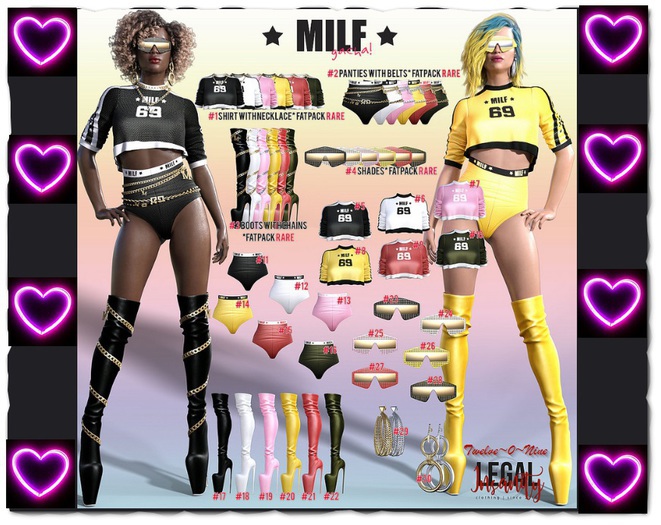 Legal Insanity - MILF shades #28 GREEN