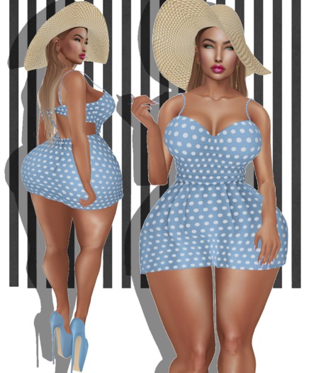 { An@rchy Ink } Summer Polka Dress - Bargain Buy - wear