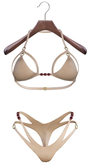 adorsy - Nicky Swimsuit Bikini Beige - Maitreya