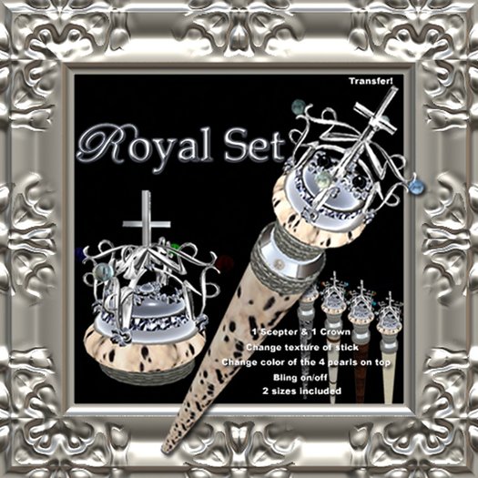 ROYAL set(Crown & Scepter) @ Bad At Croquet