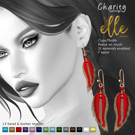 Elle Boutique - Charity Earrings