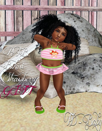 RTB Bikini Strawberry GIFT ~ToddleeDoo Baby ~