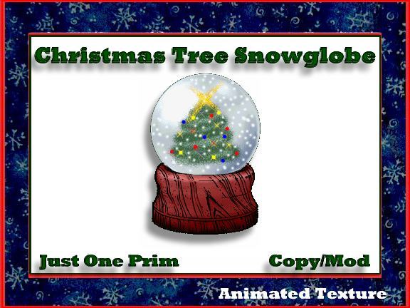 ❄ Christmas Tree Snow Globe ❄